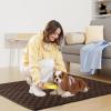 imageSmiry Waterproof Dog Bed Cover Blanket Soft Reversible Pet Blanket Washable Leakproof Cats Dogs Couch Cover for Sofa Couch Furniture 40x50 Inch GreenNavyChocolateDark Grey