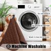imageSmiry Waterproof Dog Bed Cover Blanket Soft Reversible Pet Blanket Washable Leakproof Cats Dogs Couch Cover for Sofa Couch Furniture 40x50 Inch GreenNavyBrownChocolate