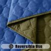 imageSmiry Waterproof Dog Bed Cover Blanket Soft Reversible Pet Blanket Washable Leakproof Cats Dogs Couch Cover for Sofa Couch Furniture 40x50 Inch GreenNavyGreenNavy