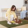 imageSmiry Waterproof Dog Bed Cover Blanket Soft Reversible Pet Blanket Washable Leakproof Cats Dogs Couch Cover for Sofa Couch Furniture 40x50 Inch GreenNavyGreenNavy