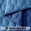 imageSmiry Waterproof Dog Bed Cover Blanket Soft Reversible Pet Blanket Washable Leakproof Cats Dogs Couch Cover for Sofa Couch Furniture 40x50 Inch GreenNavyNavyBlue