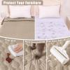 imageSmiry Waterproof Dog Bed Cover Blanket Soft Reversible Pet Blanket Washable Leakproof Cats Dogs Couch Cover for Sofa Couch Furniture 40x50 Inch GreenNavyTaupeBeige