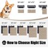 imageSmiry Waterproof Dog Bed Cover Blanket Soft Reversible Pet Blanket Washable Leakproof Cats Dogs Couch Cover for Sofa Couch Furniture 40x50 Inch GreenNavyTaupeBeige