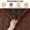imageSmiry Waterproof Dog Blanket 30x70 Inch Soft Pet Bed Cover Reversible Washable Sofa Couch Furniture Protector for Small Medium Large Dog Puppy Cat TaupeBeigeBrownChocolate