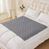imageSmiry Waterproof Dog Blanket 30x70 Inch Soft Pet Bed Cover Reversible Washable Sofa Couch Furniture Protector for Small Medium Large Dog Puppy Cat TaupeBeigeGreyLight Grey