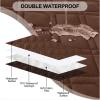 imageSmiry Waterproof Dog Blanket 30x70 Inch Soft Pet Bed Cover Reversible Washable Sofa Couch Furniture Protector for Small Medium Large Dog Puppy Cat TaupeBeigeBrownChocolate