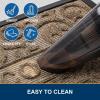 imageSmiry Welcome Door Mat Outside Entrance Heavy Duty Trap Dirt and Moisture Easy Clean Low Profile Patio Porch Indoor Outdoor Front Doormat for Entry 295x17 Inch BlackWelcomeBrownWelcome