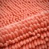 imageSmiry Bathroom Rugs Set 2 Piece Soft Absorbent Chenille Bath Mat and UShaped Toilet Rug Set Non Slip Shaggy Bath Carpet for Tub Shower and Floor 30x2024x20 BlackCoral