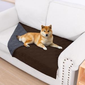 imageSmiry Waterproof Dog Blanket 30x70 Inch Soft Pet Bed Cover Reversible Washable Sofa Couch Furniture Protector for Small Medium Large Dog Puppy Cat TaupeBeigeChocolateDark Grey