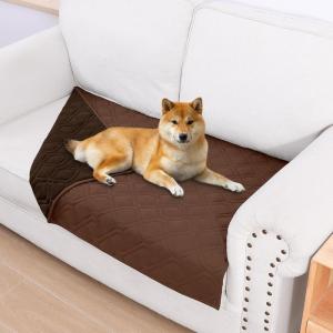 imageSmiry Waterproof Dog Blanket 30x70 Inch Soft Pet Bed Cover Reversible Washable Sofa Couch Furniture Protector for Small Medium Large Dog Puppy Cat TaupeBeigeBrownChocolate