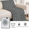 imageSmiry Couch Cover for Dogs Washable Non Slip Fuzzy Pet Couch Covers for 3 Cushion Sofa Pet Friendly Thick Soft Sofa Slipcovers Cushion Protector Green 276quot x 59quotDark Grey