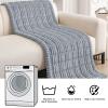 imageSmiry Couch Cover for Dogs Washable Non Slip Fuzzy Pet Couch Covers for 3 Cushion Sofa Pet Friendly Thick Soft Sofa Slipcovers Cushion Protector Green 276quot x 59quotGrey