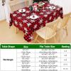 imageSmiry Fall Rectangle Table Cloth Waterproof Vinyl Tablecloth with Flannel Backing Wipeable Autumn Pumpkin Plastic Tablecloths for Harvest and Thanksgiving Parties 60quotx84quot Black ampamp OrangeBlack  Red