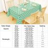 imageSmiry Fall Rectangle Table Cloth Waterproof Vinyl Tablecloth with Flannel Backing Wipeable Autumn Pumpkin Plastic Tablecloths for Harvest and Thanksgiving Parties 60quotx84quot Black ampamp OrangeSage Green