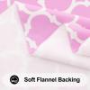 imageSmiry Fall Rectangle Table Cloth Waterproof Vinyl Tablecloth with Flannel Backing Wipeable Autumn Pumpkin Plastic Tablecloths for Harvest and Thanksgiving Parties 60quotx84quot Black ampamp OrangePink