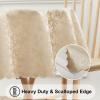 imageSmiry Rectangle Table Cloth Waterproof Heavy Duty Vinyl Tablecloths Wipeable Washable Table Cover for Kitchen and Dining Room Brown 60quot X 84quotBeige