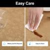 imageSmiry Rectangle Table Cloth Waterproof Heavy Duty Vinyl Tablecloths Wipeable Washable Table Cover for Kitchen and Dining Room Brown 60quot X 84quotBrown