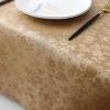 imageSmiry Rectangle Table Cloth Waterproof Heavy Duty Vinyl Tablecloths Wipeable Washable Table Cover for Kitchen and Dining Room Brown 60quot X 84quotBrown