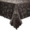 imageSmiry Rectangle Table Cloth Waterproof Heavy Duty Vinyl Tablecloths Wipeable Washable Table Cover for Kitchen and Dining Room Brown 60quot X 84quotCoffee