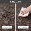 imageSmiry Rectangle Table Cloth Waterproof Heavy Duty Vinyl Tablecloths Wipeable Washable Table Cover for Kitchen and Dining Room Brown 60quot X 84quotCoffee