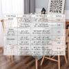 imageSmiry Rectangle Table Cloth Waterproof Heavy Duty Vinyl Tablecloths Wipeable Washable Table Cover for Kitchen and Dining Room Brown 60quot X 84quotGrey