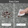 imageSmiry Rectangle Table Cloth Waterproof Heavy Duty Vinyl Tablecloths Wipeable Washable Table Cover for Kitchen and Dining Room Brown 60quot X 84quotGrey