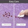 imageSmiry Rectangle Table Cloth Waterproof Heavy Duty Vinyl Tablecloths Wipeable Washable Table Cover for Kitchen and Dining Room Brown 60quot X 84quotPurple
