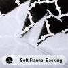 imageSmiry Square Table Cloth Waterproof Vinyl Tablecloths with Flannel Backing for Square Tables Wipeable Spillproof Plastic Tablecloth for Dining Camping Indoor and Outdoor 54quot x 54quot BlackBlack