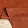 imageSmiry Thanksgiving Table Runner 13x72 Inch Waterproof Fabric Damask Table Runner for Harvest Parties and Holidays TerracottaMaple Leaves