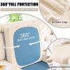 imageSmiry Waterproof Couch Cushion Covers Stretch Sofa Covers for 2 Cushion Couch Washable Sofa Slipcover Elastic Furniture Protector for Pets Kids 2 Pack Beige