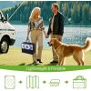 imageSmiry Waterproof Outdoor Rug 5x8 ft Reversible Plastic Straw Patio Camping Rugs Outdoor Indoor RV Mat Carpet for Patio Outside Entry Backyard Deck Bench Picnic Camper Black ampamp WhiteWhite and Navy