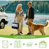 imageSmiry Waterproof Outdoor Rug 5x8 ft Reversible Plastic Straw Patio Camping Rugs Outdoor Indoor RV Mat Carpet for Patio Outside Entry Backyard Deck Bench Picnic Camper Black ampamp WhiteWhite and Grey