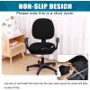 imageSmiry Printed Office Computer Chair Seat Covers Stretch Fit Universal Desk Rotating Chair Cover Washable Removable Seat Cushion Protectors  BeigeBlack