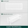 imageSmiry Shoe Rack 4 Tier Bamboo Shoe Organizer Stackable Free Standing Wooden Shoe Storage Shelf for Closet Entryway Front Door Entrance NaturalWhite