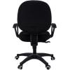imageSmiry Stretch Jacquard Office Computer Chair Covers Removable Washable Universal Desk Rotating Chair Slipcovers Protector Seat  Backrest Cover GreyBlack