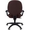 imageSmiry Stretch Jacquard Office Computer Chair Covers Removable Washable Universal Desk Rotating Chair Slipcovers Protector Seat  Backrest Cover GreyChocolate