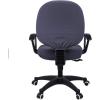 imageSmiry Stretch Jacquard Office Computer Chair Covers Removable Washable Universal Desk Rotating Chair Slipcovers Protector Seat  Backrest Cover GreyDark Grey
