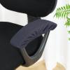 imageSmiry Stretch Jacquard Office Computer Chair Covers Removable Washable Universal Desk Rotating Chair Slipcovers Protector Seat  Backrest Cover GreyDark Grey