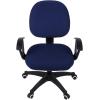 imageSmiry Stretch Jacquard Office Computer Chair Covers Removable Washable Universal Desk Rotating Chair Slipcovers Protector Seat  Backrest Cover GreyNavy Blue