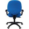 imageSmiry Stretch Jacquard Office Computer Chair Covers Removable Washable Universal Desk Rotating Chair Slipcovers Protector Seat  Backrest Cover GreyOcean Blue