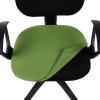 imageSmiry Stretch Jacquard Office Computer Chair Covers Removable Washable Universal Desk Rotating Chair Slipcovers Protector Seat  Backrest Cover GreyOlive Green