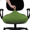 imageSmiry Stretch Jacquard Office Computer Chair Covers Removable Washable Universal Desk Rotating Chair Slipcovers Protector Seat  Backrest Cover GreyOlive Green