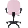 imageSmiry Stretch Jacquard Office Computer Chair Covers Removable Washable Universal Desk Rotating Chair Slipcovers Protector Seat  Backrest Cover GreyPink