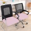 imageSmiry Stretch Jacquard Office Computer Chair Covers Removable Washable Universal Desk Rotating Chair Slipcovers Protector Seat  Backrest Cover GreyPink