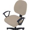 imageSmiry Stretch Jacquard Office Computer Chair Covers Removable Washable Universal Desk Rotating Chair Slipcovers Protector Seat  Backrest Cover GreyTaupe