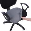 imageSmiry Stretch Jacquard Office Computer Chair Seat Covers Chair Seat CoverChair Armrest Covers Grey