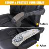 imageSmiry Stretch Printed Office Computer Chair Covers Universal Desk Rotating Chair Slipcovers Removable Washable Soft Fit AntiDust Spandex Protector Cover with Zipper NavyWhite