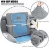 imageSmiry Waterproof Couch Cushion Covers Stretch Jacquard Sofa Covers Washable Thick Sofa Cushion Covers Furniture Protector with Elastic Bottom for Pets Kids 3 Pack GreyLight Grey