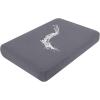 imageSmiry Waterproof Couch Cushion Covers Stretch Jacquard Sofa Covers Washable Thick Sofa Cushion Covers Furniture Protector with Elastic Bottom for Pets Kids 3 Pack GreyMiddle Grey