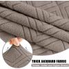 imageSmiry Waterproof Couch Cushion Covers Stretch Sofa Covers for 2 Cushion Couch Washable Sofa Slipcover Elastic Furniture Protector for Pets Kids 2 Pack Camel